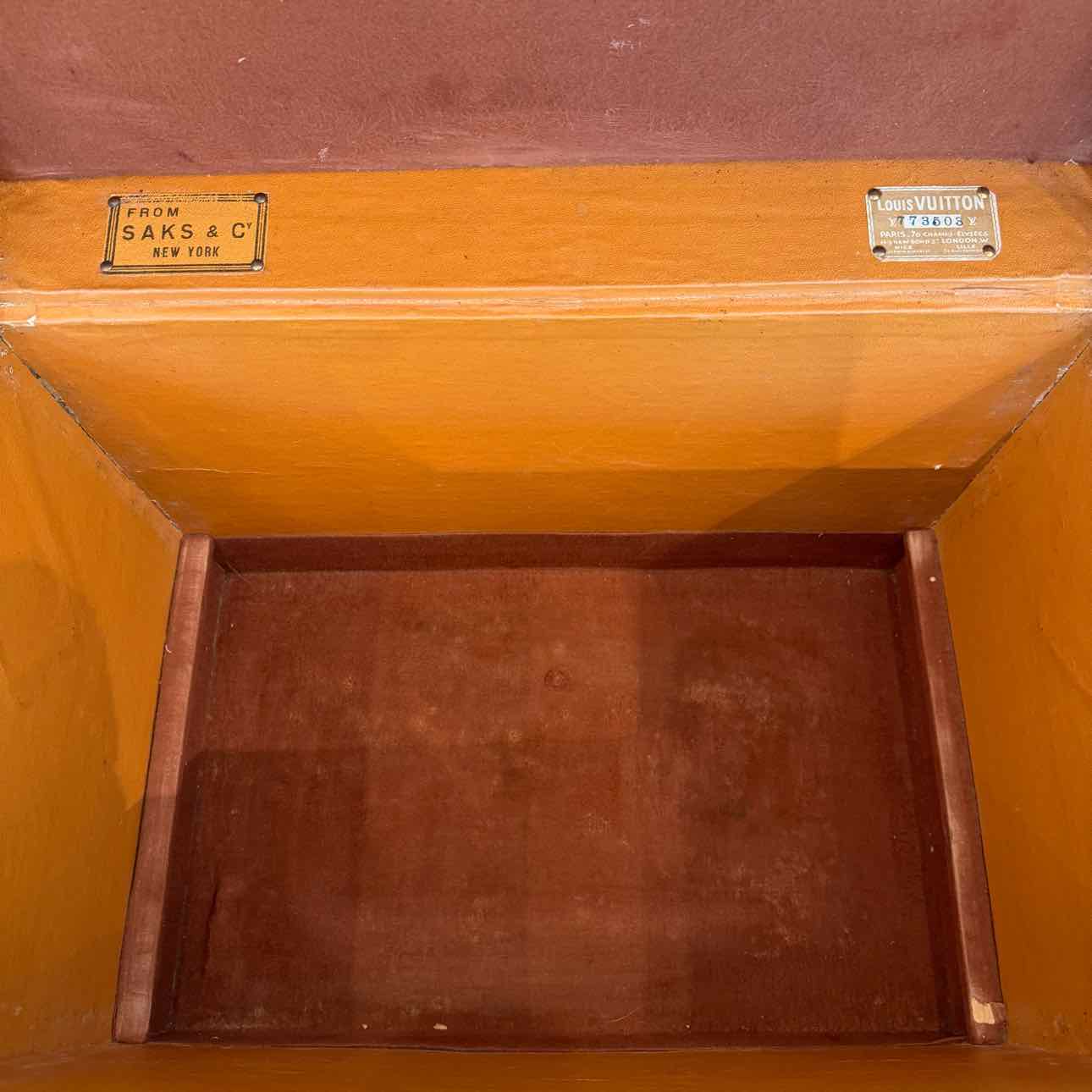 LOUIS VUITTON Monogram Canvas Shoe Trunk