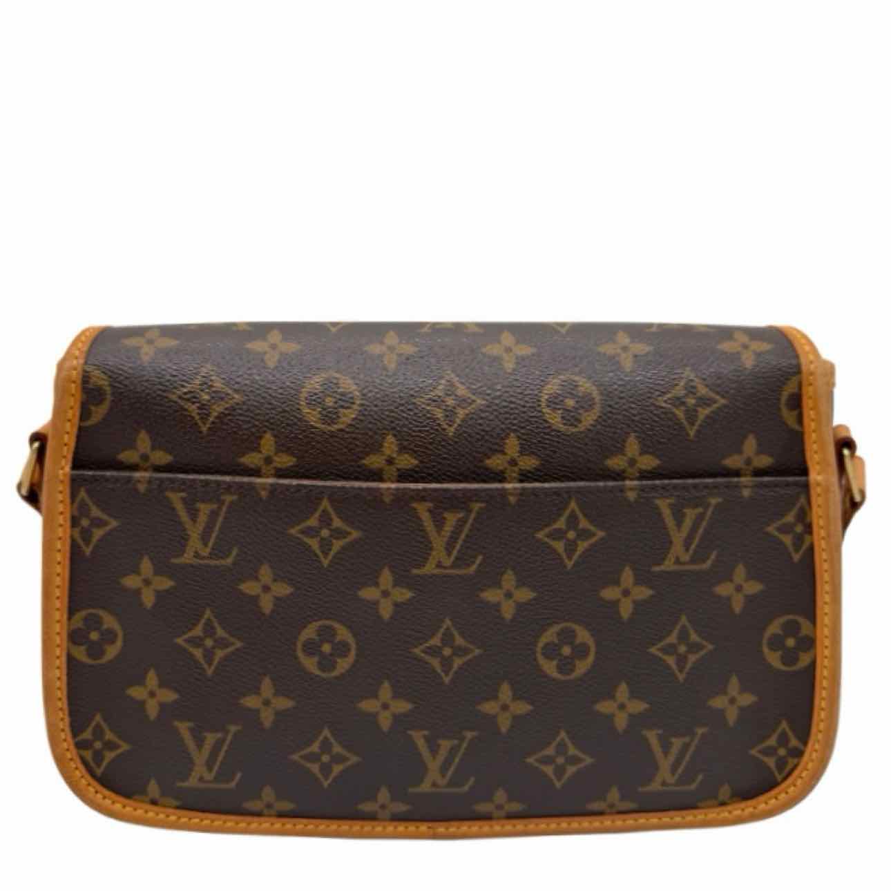 LOUIS VUITTON Monogram Canvas Sologne Brown Crossbody