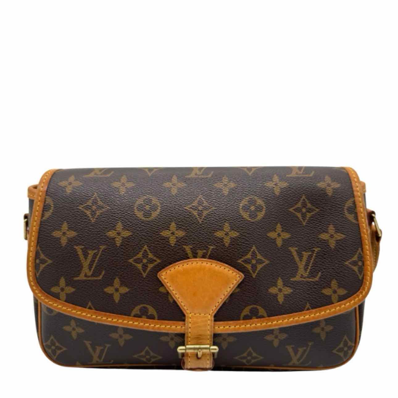 LOUIS VUITTON Monogram Canvas Sologne Brown Crossbody