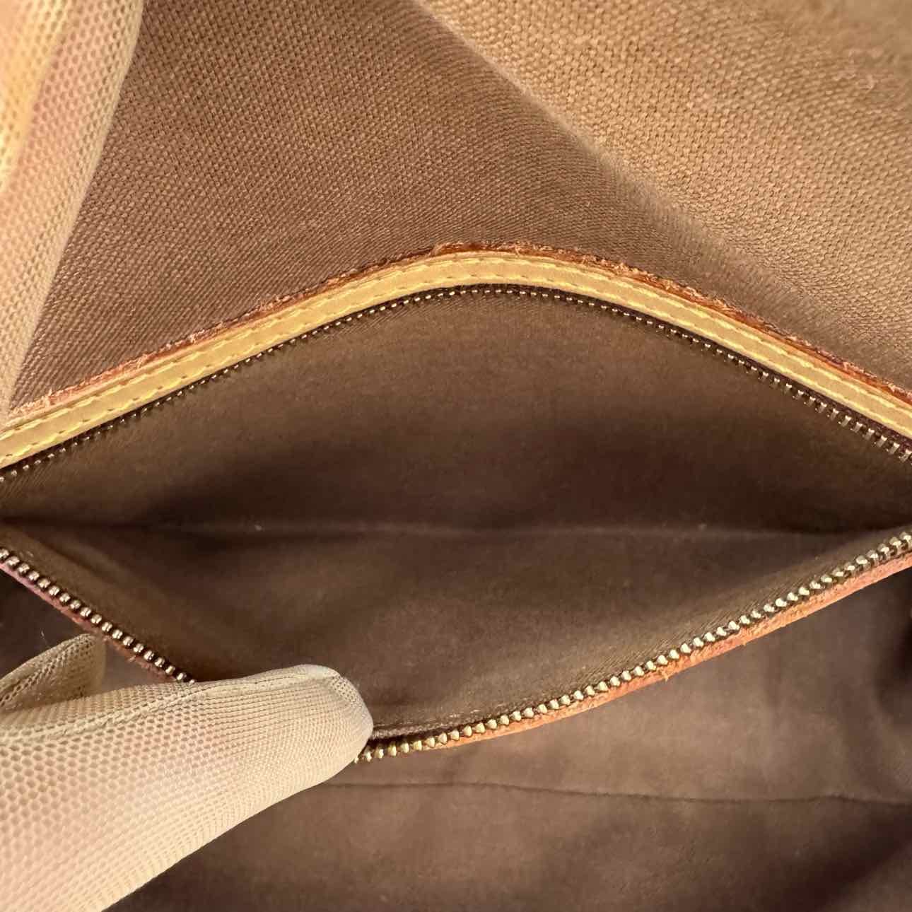 LOUIS VUITTON Monogram Canvas Sologne Brown Crossbody