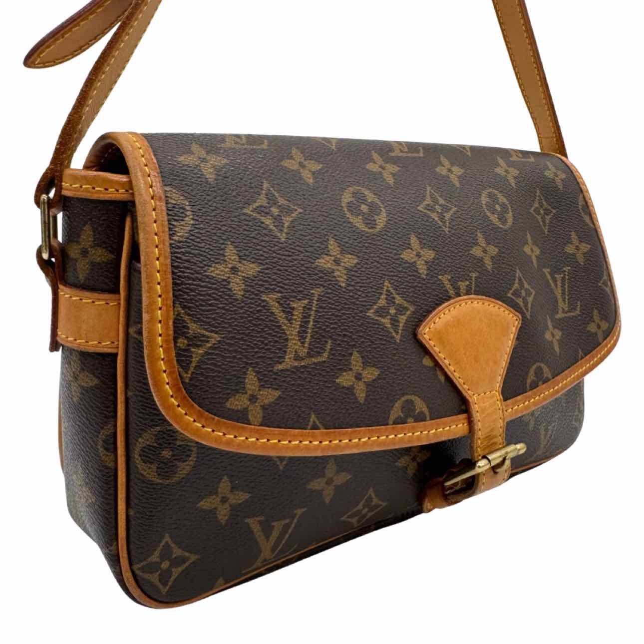 LOUIS VUITTON Monogram Canvas Sologne Brown Crossbody
