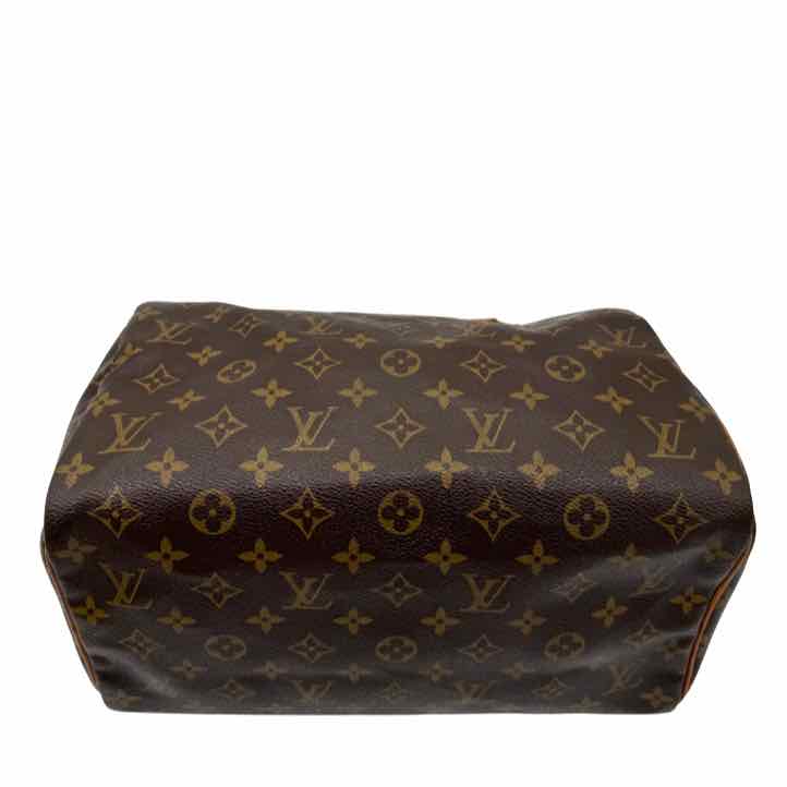 LOUIS VUITTON Monogram Canvas Speedy 30 Brown