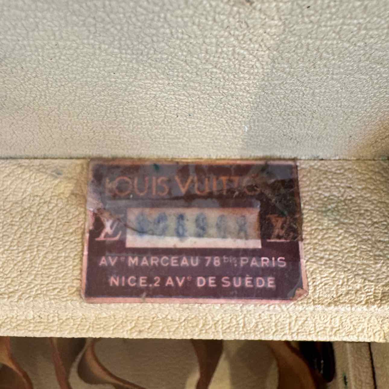 LOUIS VUITTON Monogram Canvas Boite Flacons Beauty Train Trunk