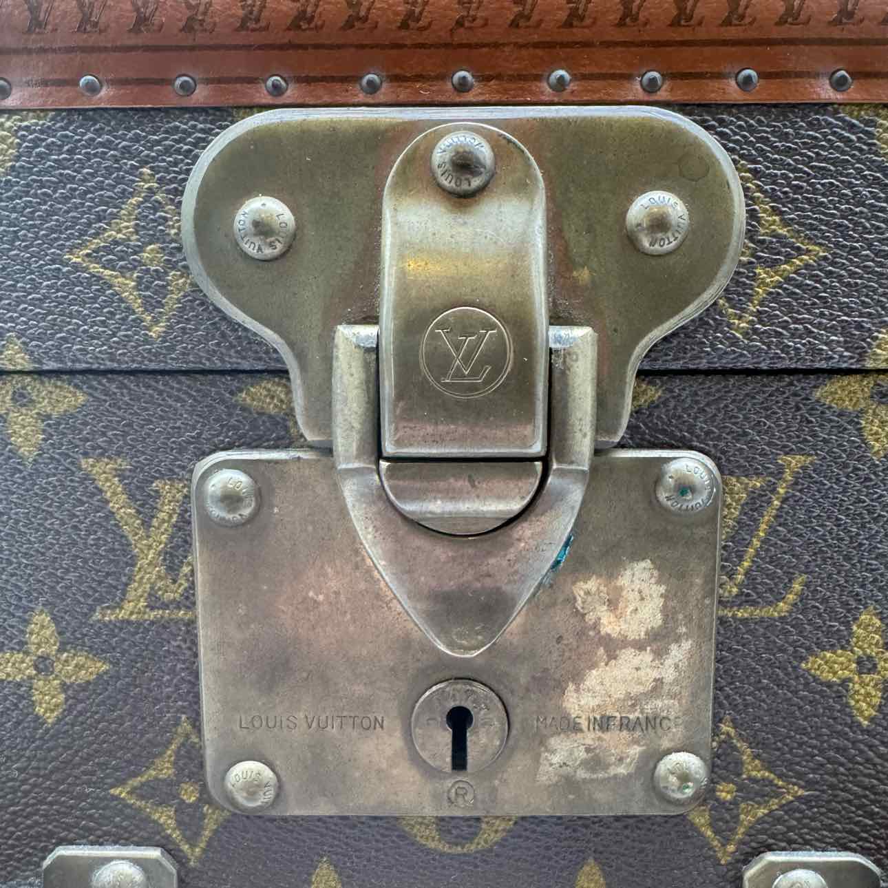 LOUIS VUITTON Monogram Canvas Vintage Hat Trunk