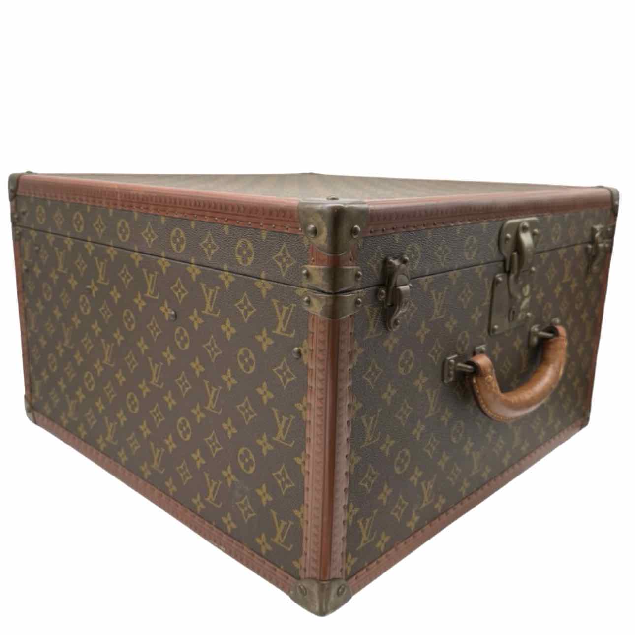 LOUIS VUITTON Monogram Canvas Vintage Hat Trunk
