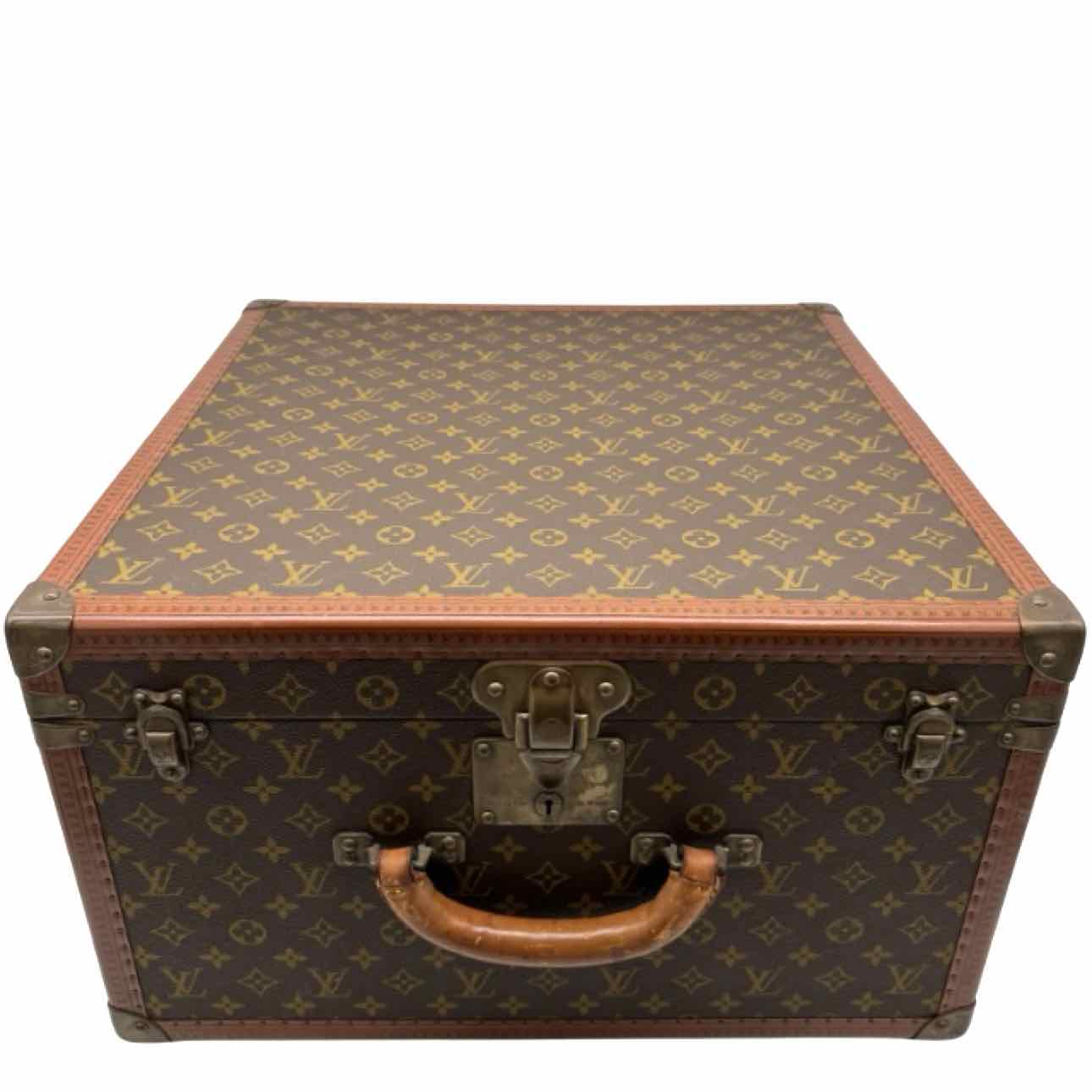 LOUIS VUITTON Monogram Canvas Vintage Hat Trunk