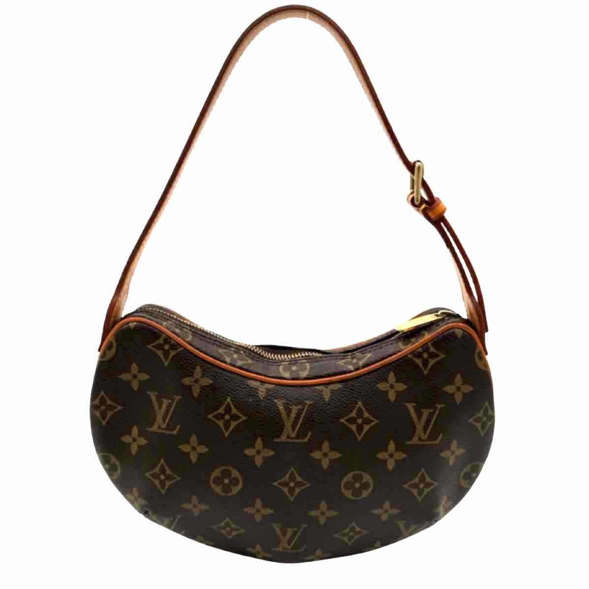 LOUIS VUITTON Monogram Croissant PM Shoulder Bag