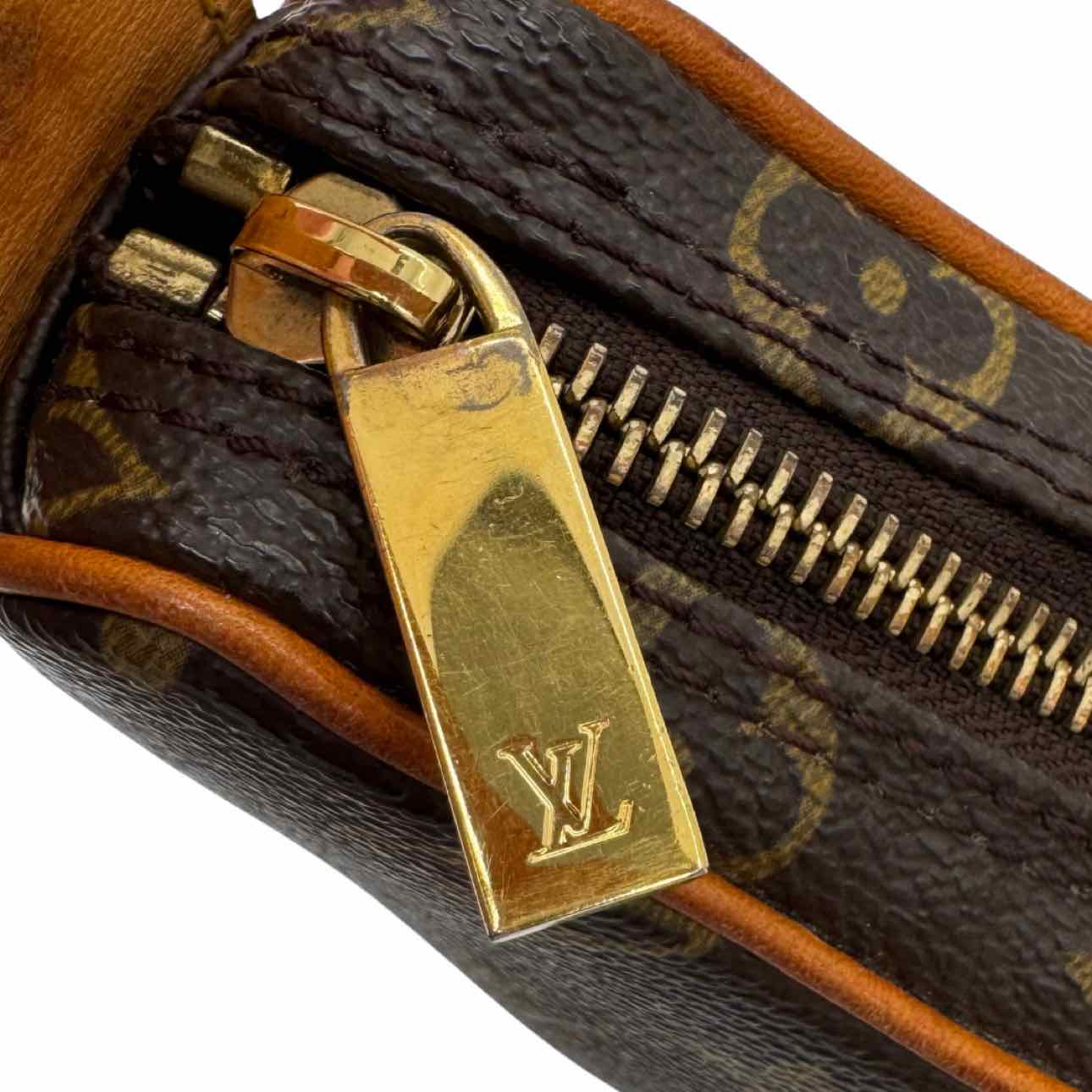LOUIS VUITTON Monogram Croissant PM Shoulder Bag