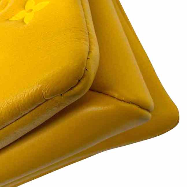 LOUIS VUITTON Monogram Embossed Lambskin Coussin PM (Pre-Owned)