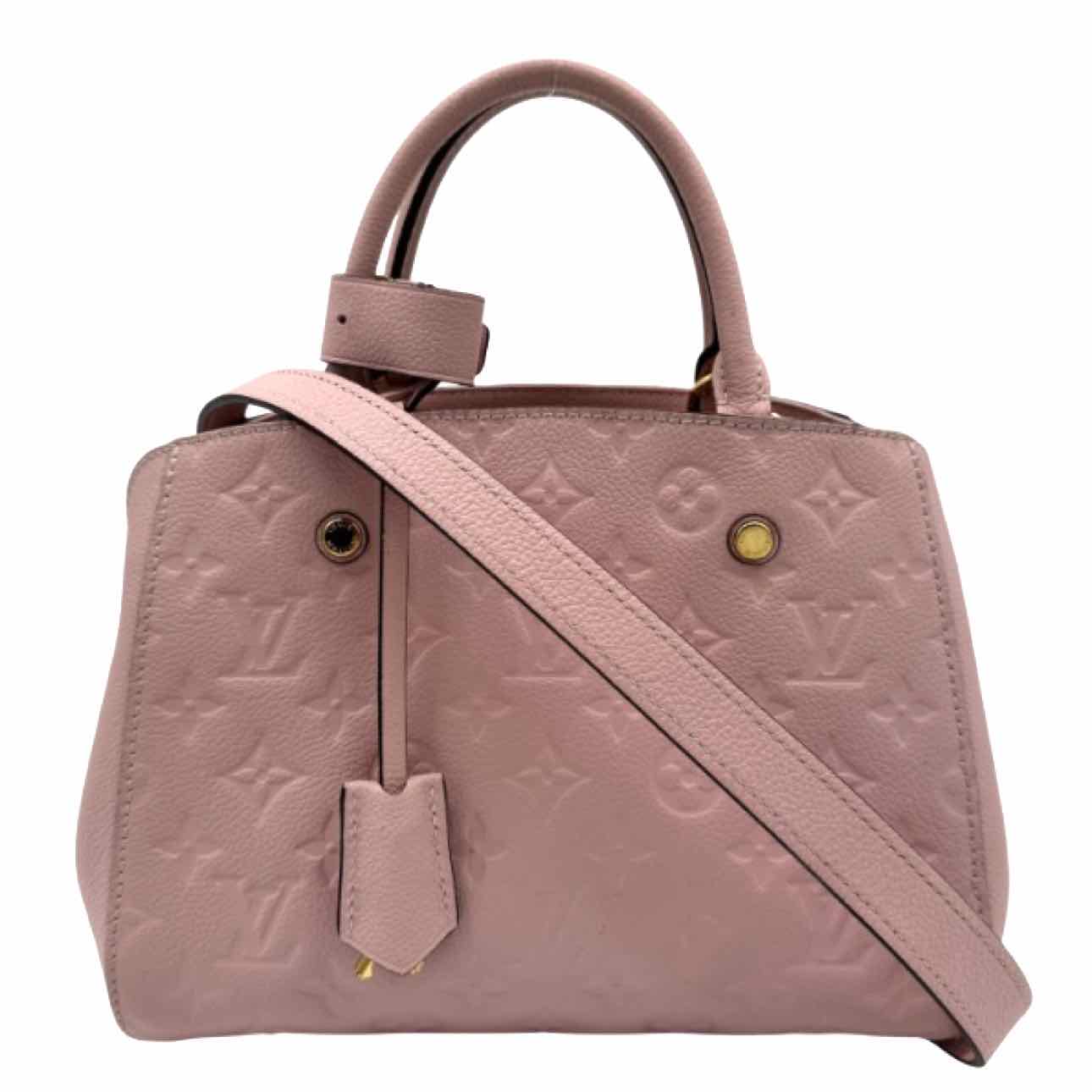 LOUIS VUITTON Monogram Empreinte Leather Montaigne BB Tote