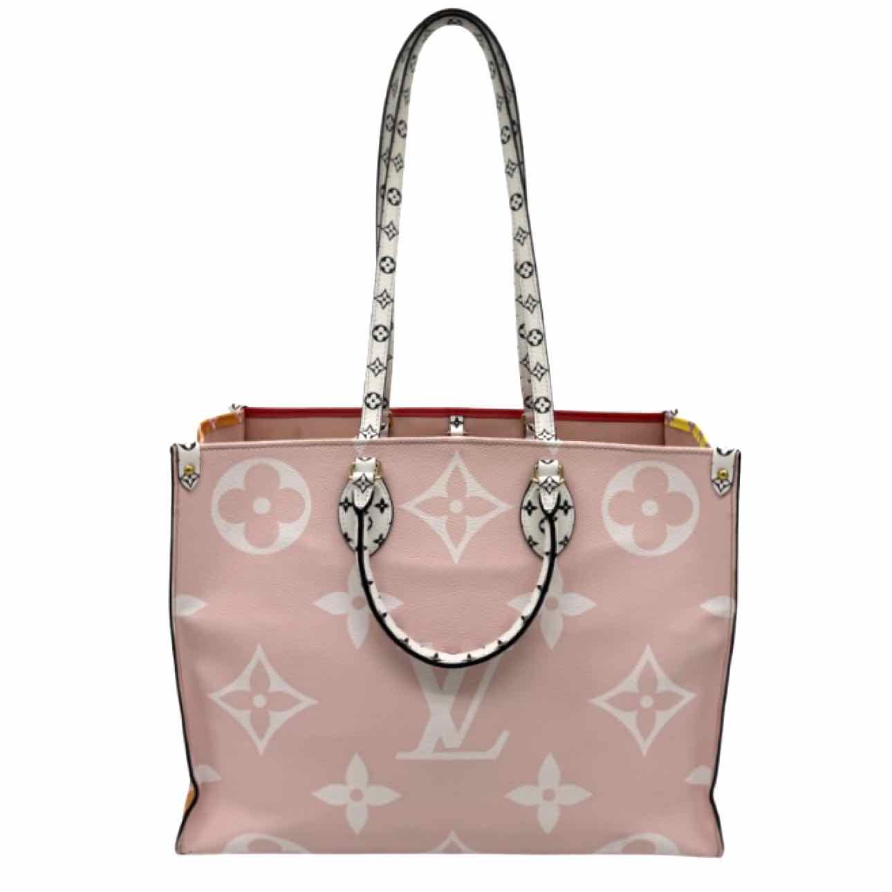 LOUIS VUITTON Monogram Giant OnTheGo GM Rouge Rose