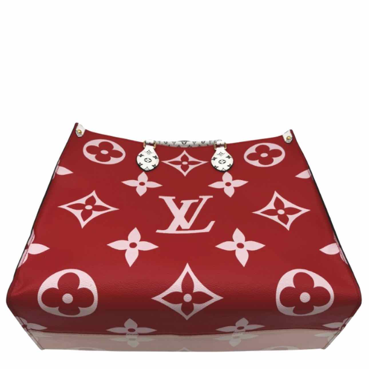 LOUIS VUITTON Monogram Giant OnTheGo GM Rouge Rose
