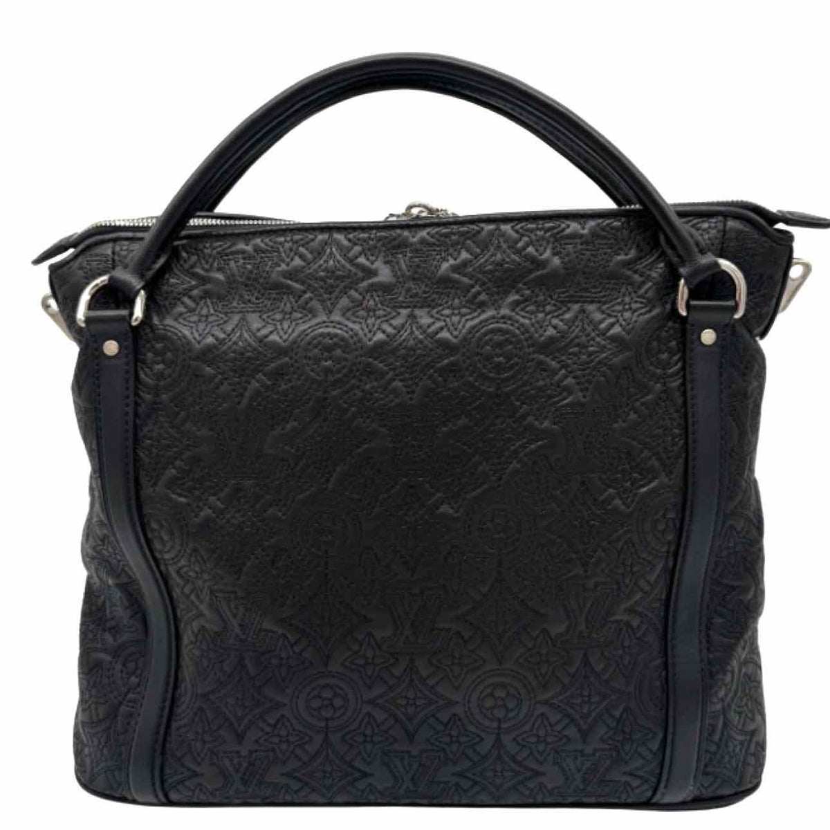 LOUIS VUITTON Monogram Quilted Leather Antheia Ixia PM Black