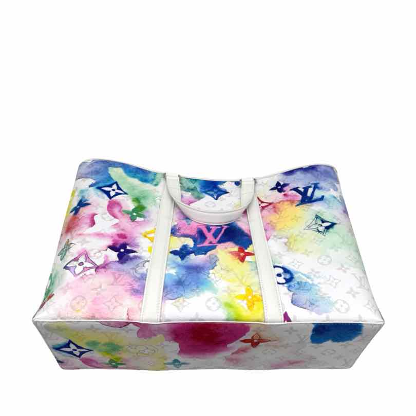 LOUIS VUITTON Monogram Watercolor New Tote GM Multicolor (Pre-Owned)