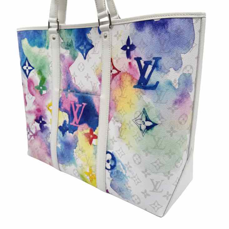 LOUIS VUITTON Monogram Watercolor New Tote GM Multicolor (Pre-Owned)