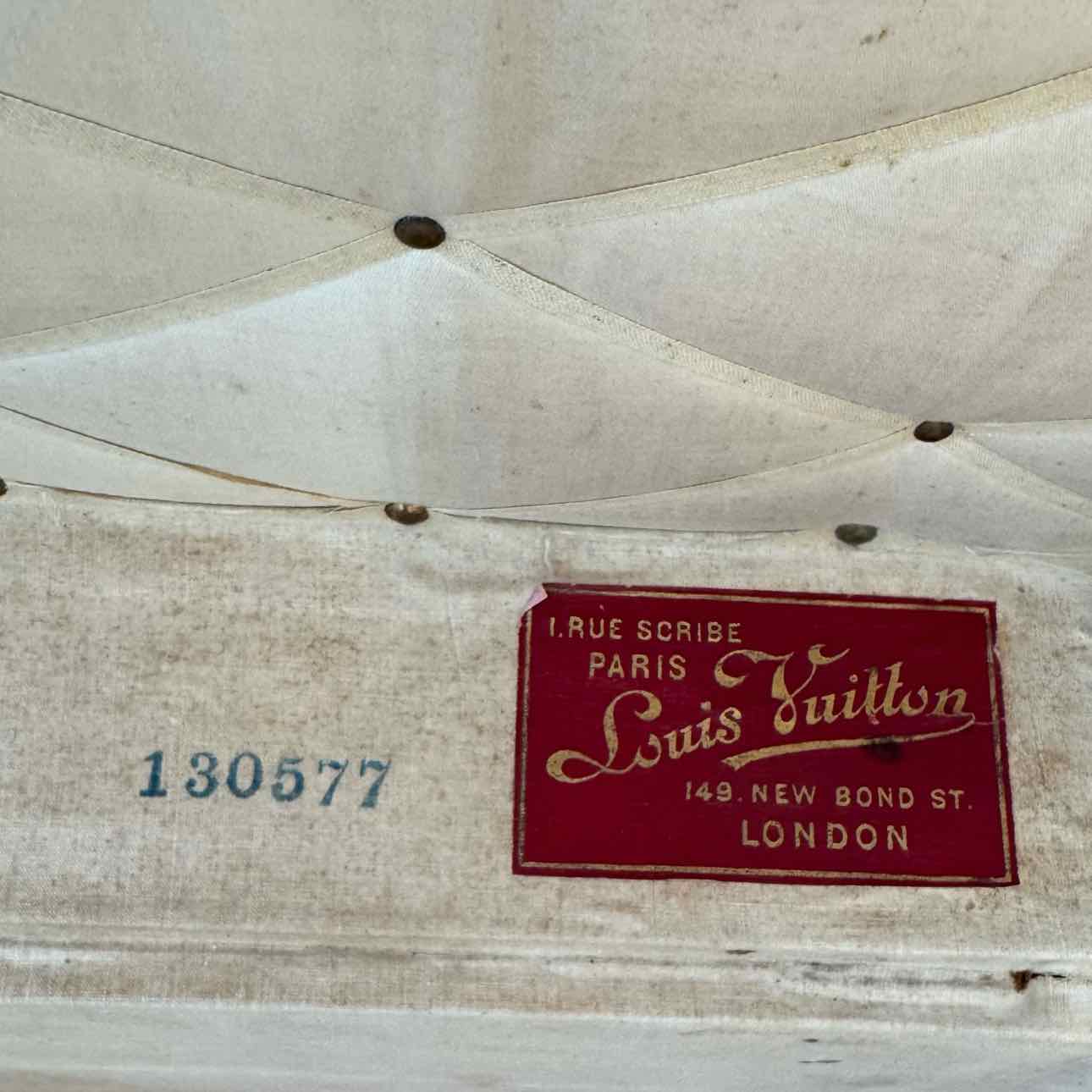 LOUIS VUITTON Woven Monogram Steamer Trunk
