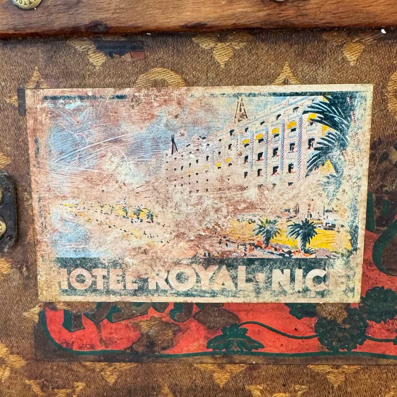 LOUIS VUITTON Woven Monogram Steamer Trunk