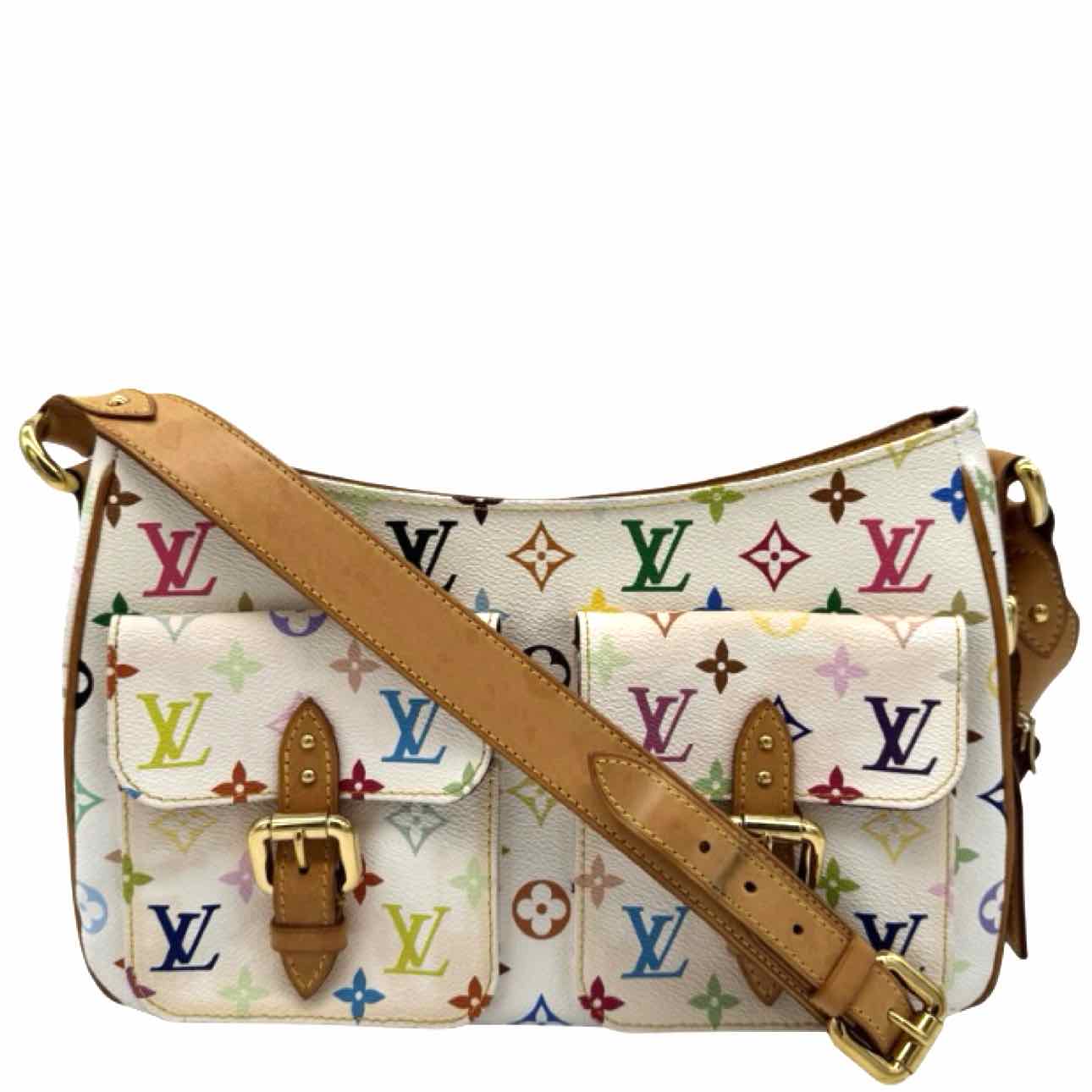 LOUIS VUITTON X Murakami Multicolor Monogram Canvas Lodge GM Shoulder Bag