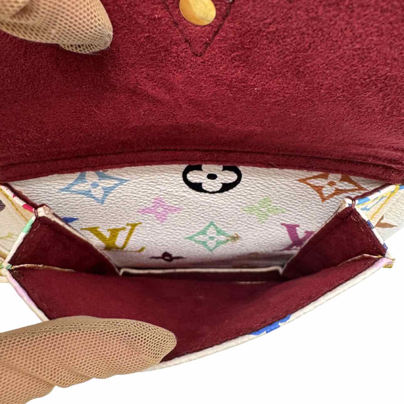 LOUIS VUITTON X Murakami Multicolor Monogram Canvas Lodge GM Shoulder Bag