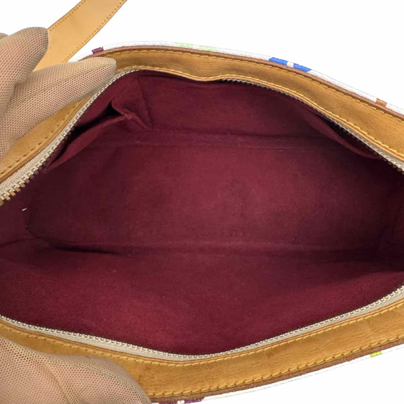 LOUIS VUITTON X Murakami Multicolor Monogram Canvas Lodge GM Shoulder Bag