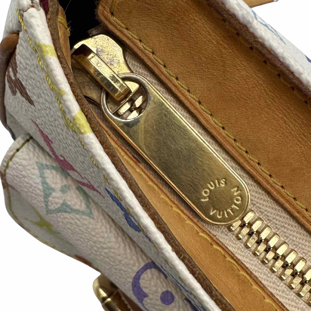 LOUIS VUITTON X Murakami Multicolor Monogram Canvas Lodge GM Shoulder Bag