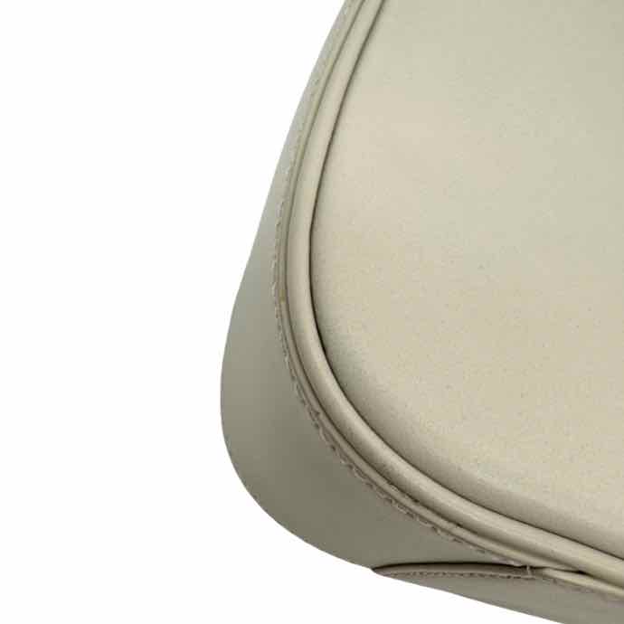 SAINT LAURENT Calfskin Leather Le 5 A 7 Ivory Hobo Bag Ivory (Pre-Owned)