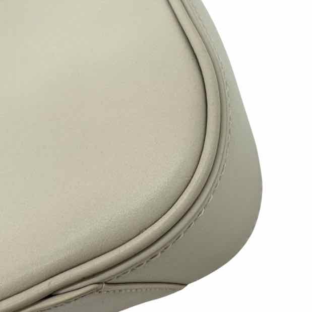 SAINT LAURENT Calfskin Leather Le 5 A 7 Ivory Hobo Bag Ivory (Pre-Owned)