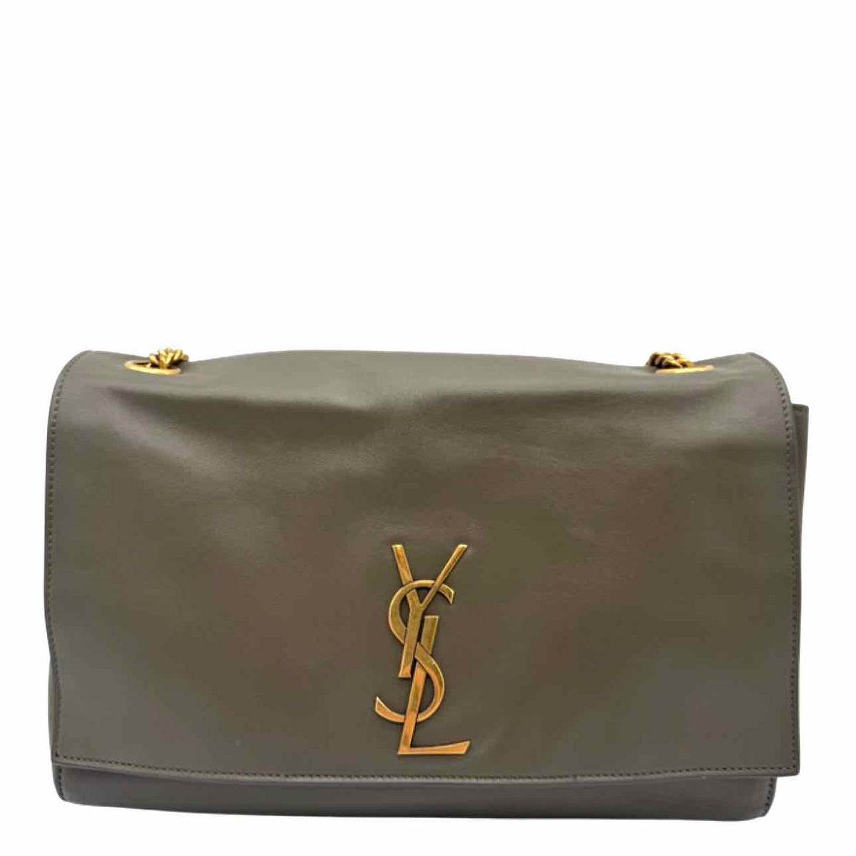 SAINT LAURENT Leather/Suede Reversible Medium Kate Shoulder Bag