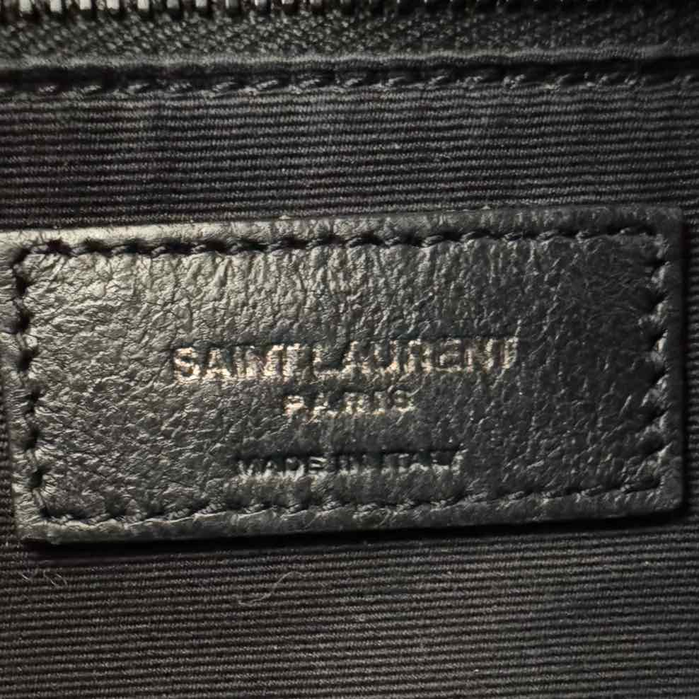 SAINT LAURENT Vintage Calfskin Niki Shopping Bag Black (Pre-Owned)