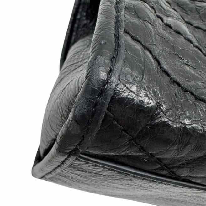 SAINT LAURENT Vintage Calfskin Niki Shopping Bag Black (Pre-Owned)