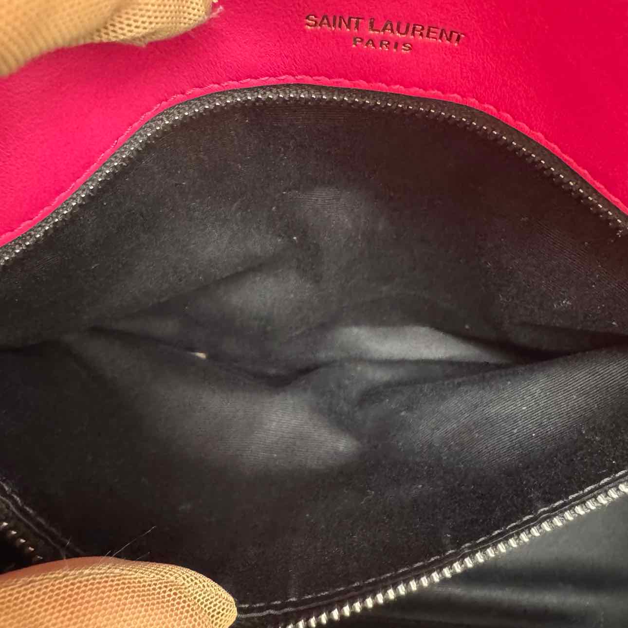 YVES SAINT LAURENT Boucle Tweed Niki Medium Shoulder Bag