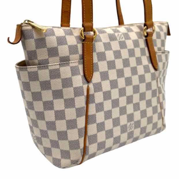 LOUIS VUITTON Damier Azur Totally PM Tote (Pre-Owned)