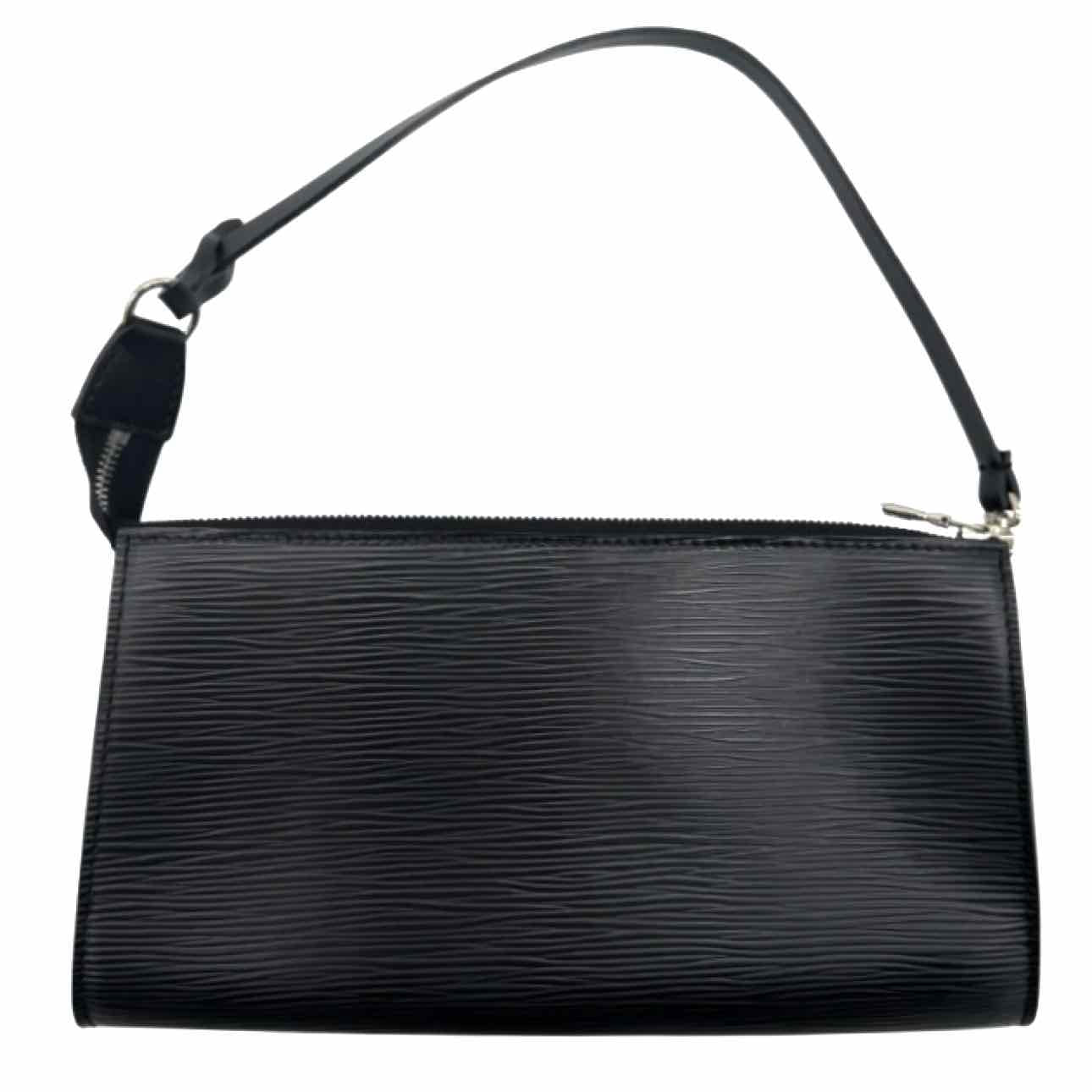 LOUIS VUITTON Epi Leather Pochette Accessoires Black