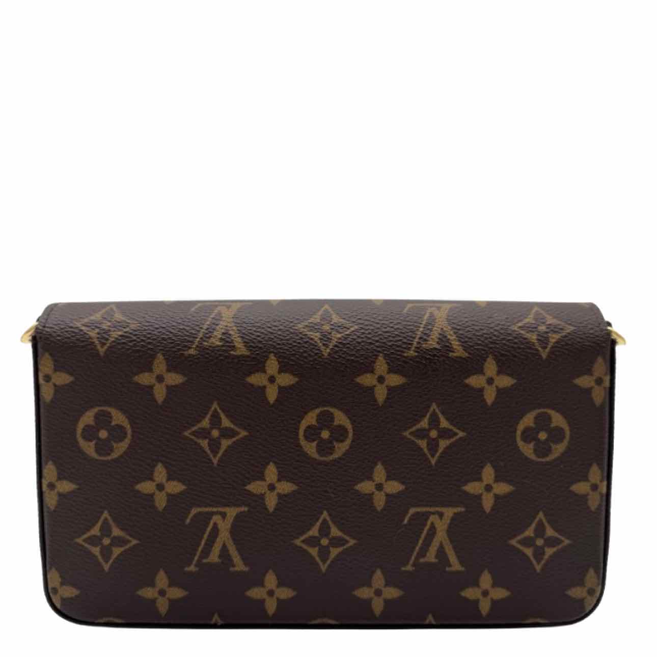 LOUIS VUITTON Monogram Canvas Pochette Felicie Shoulder Bag