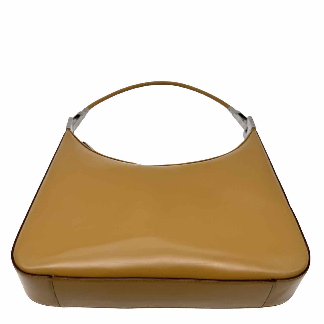 GUCCI Tom Ford Leather Interlocking GG Shoulder Bag