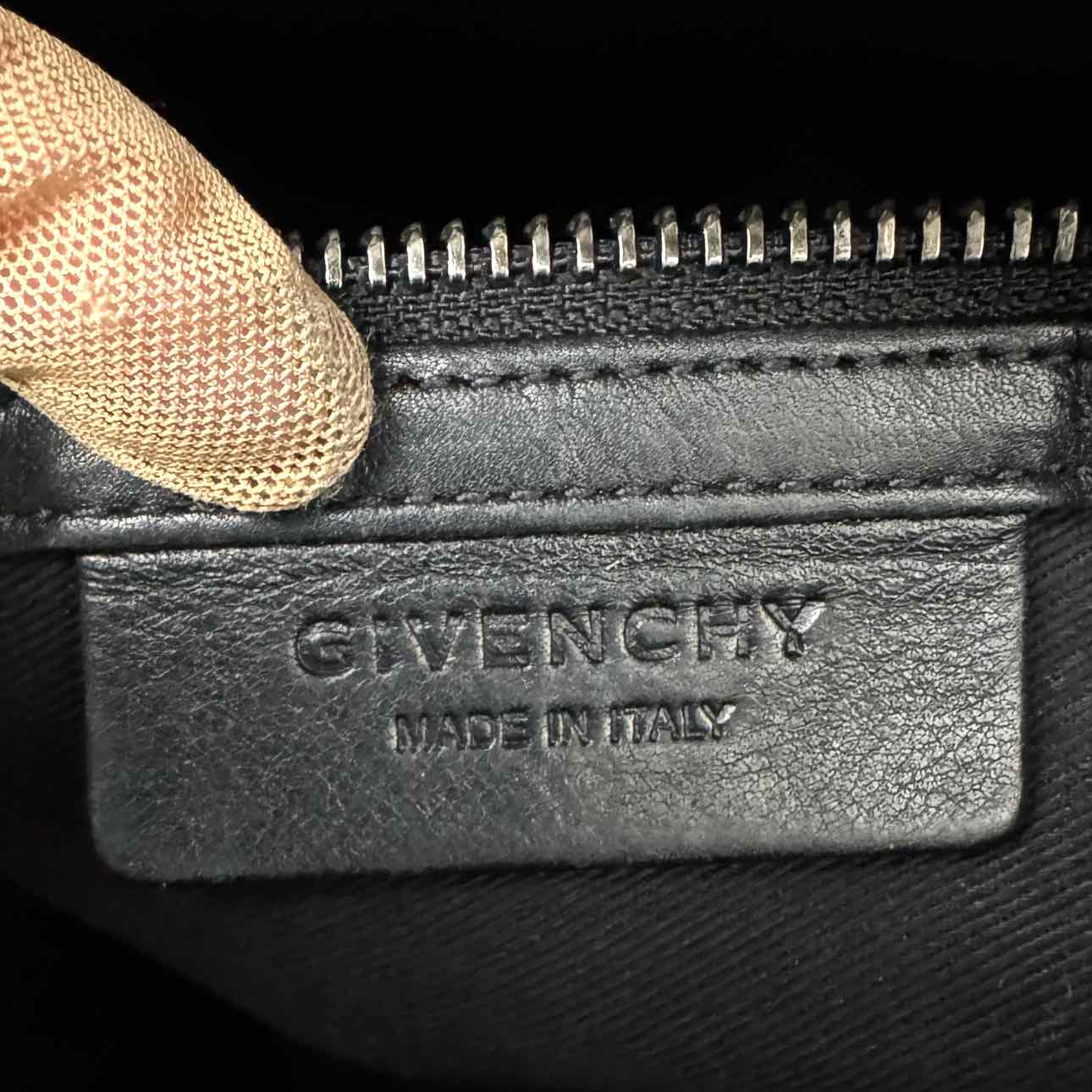 GIVENCHY Aged Calfskin Mini Nightingale Iridescent Bag