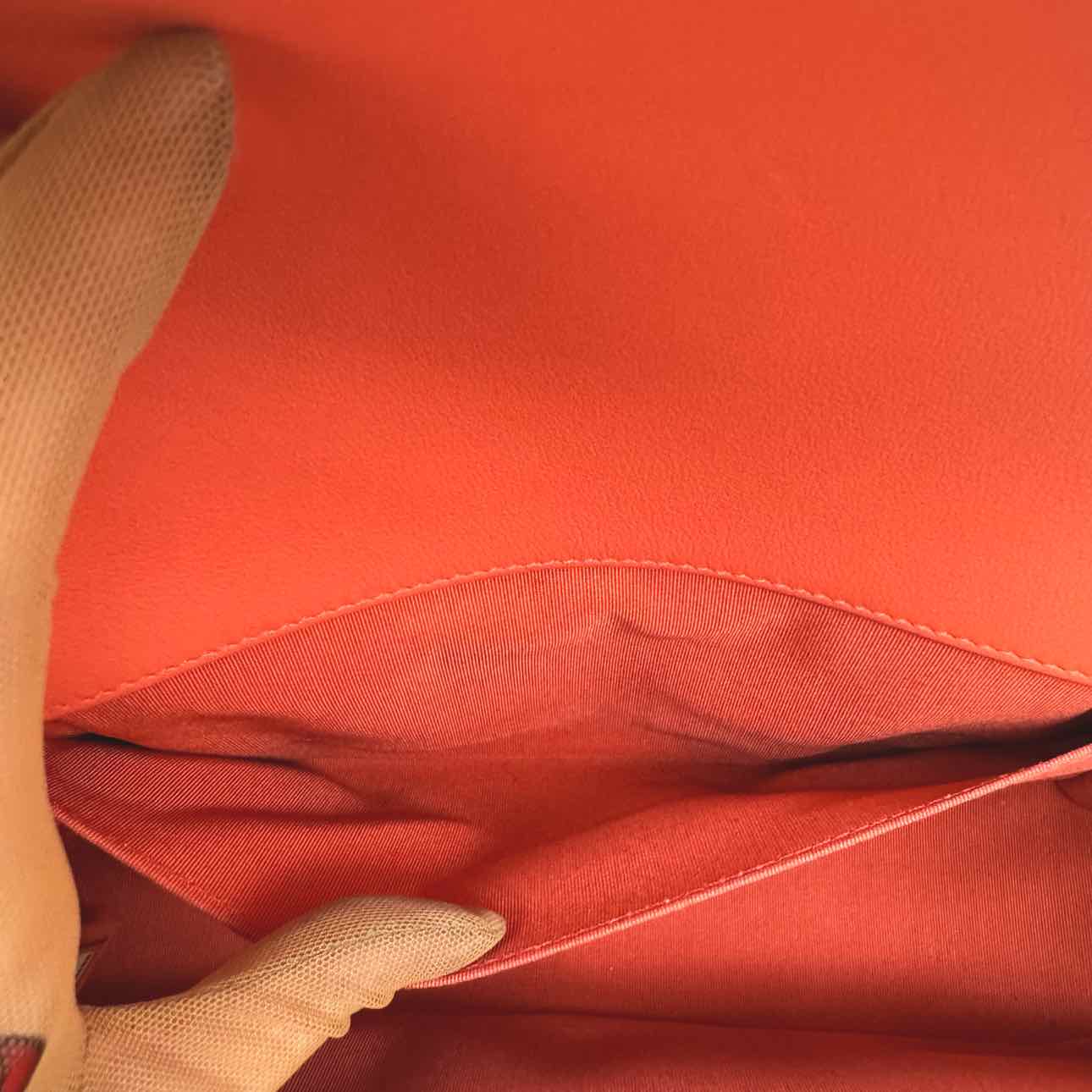 CHANEL Quilted Calfskin Medium Boy Bag Coral