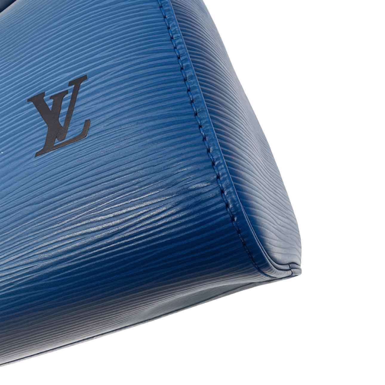 LOUIS VUITTON Epi Speedy 35 Blue (Pre-Owned)