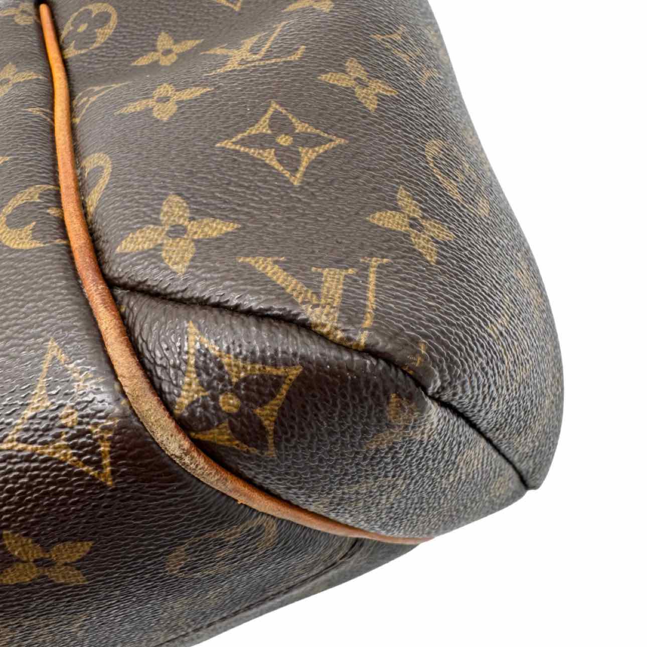 LOUIS VUITTON Monogram Canvas Totally MM Brown