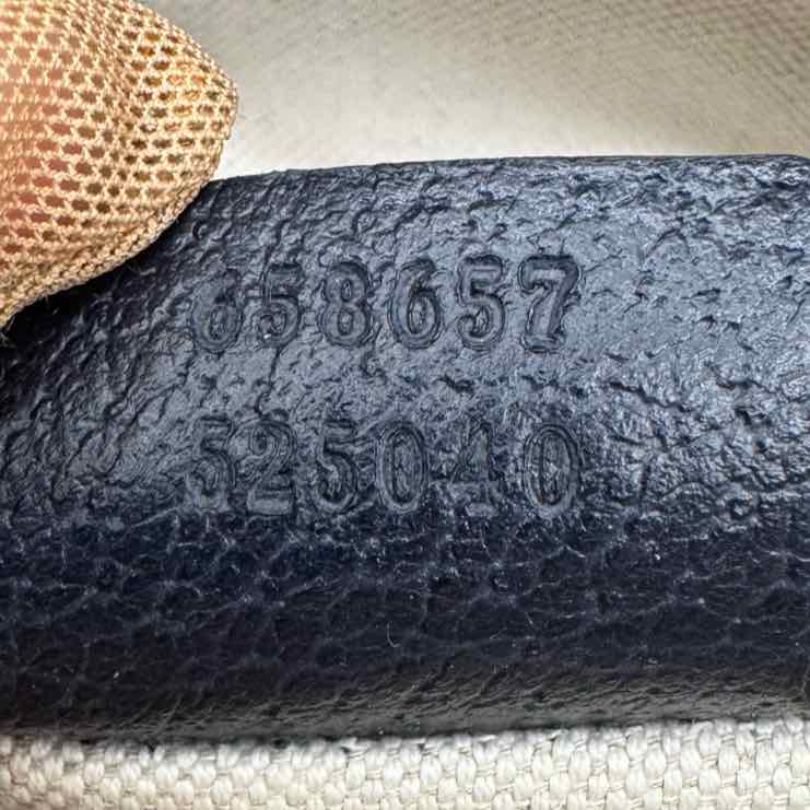 GUCCI Monogram Retro Interlocking G Belt Bag Blue (Pre-Owned)