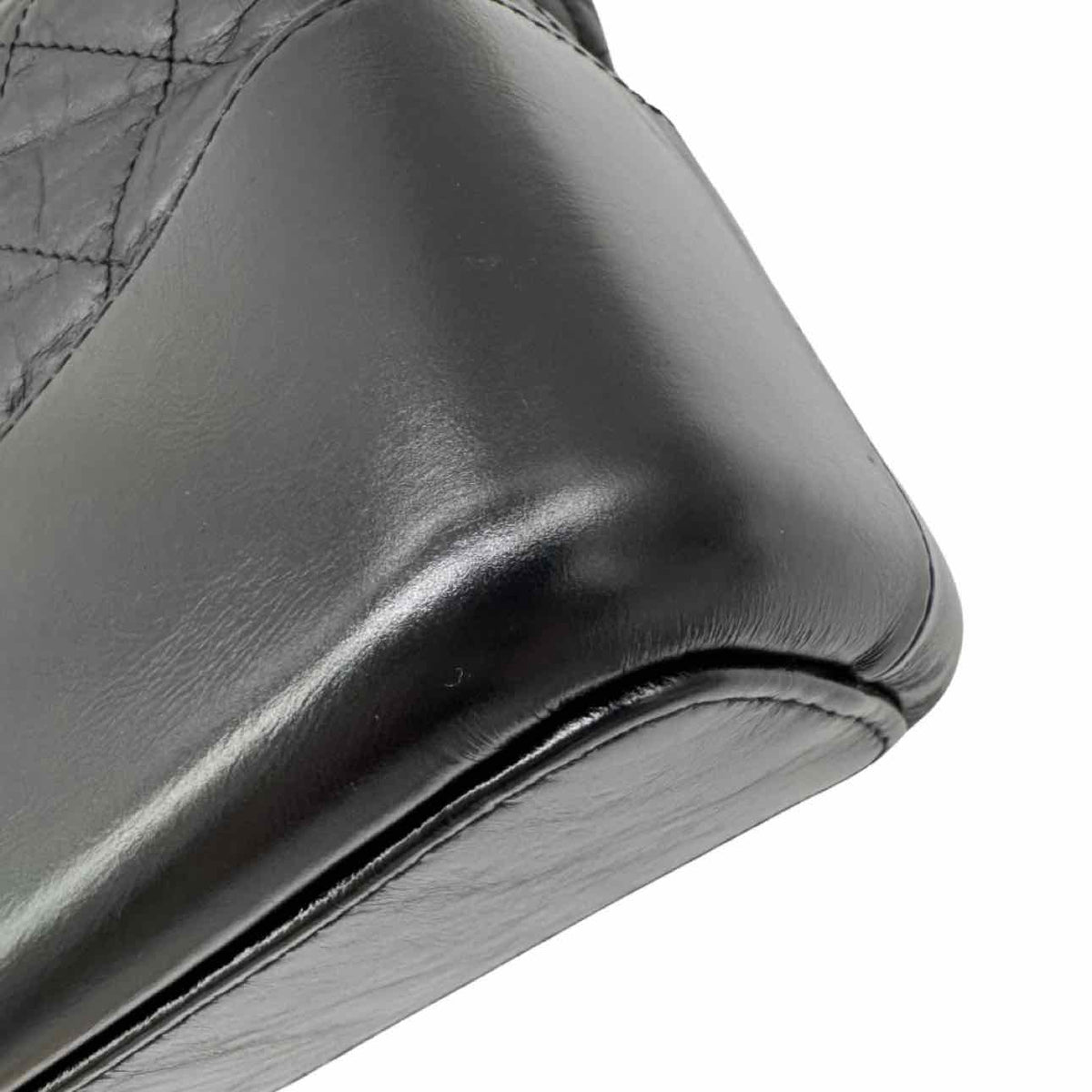 CHANEL Aged Calfskin Medium Gabrielle Hobo Bag Black