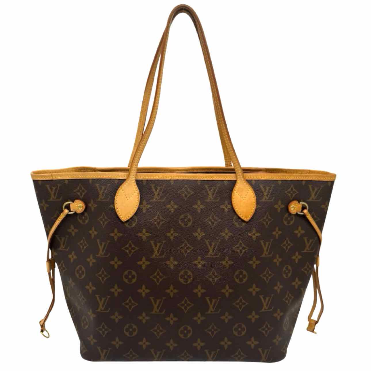 LOUIS VUITTON Monogram Canvas Neverfull MM Brown