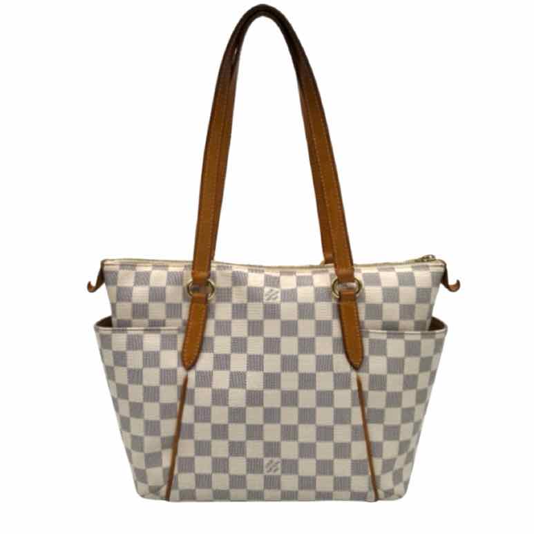 LOUIS VUITTON Damier Azur Totally PM Tote (Pre-Owned)