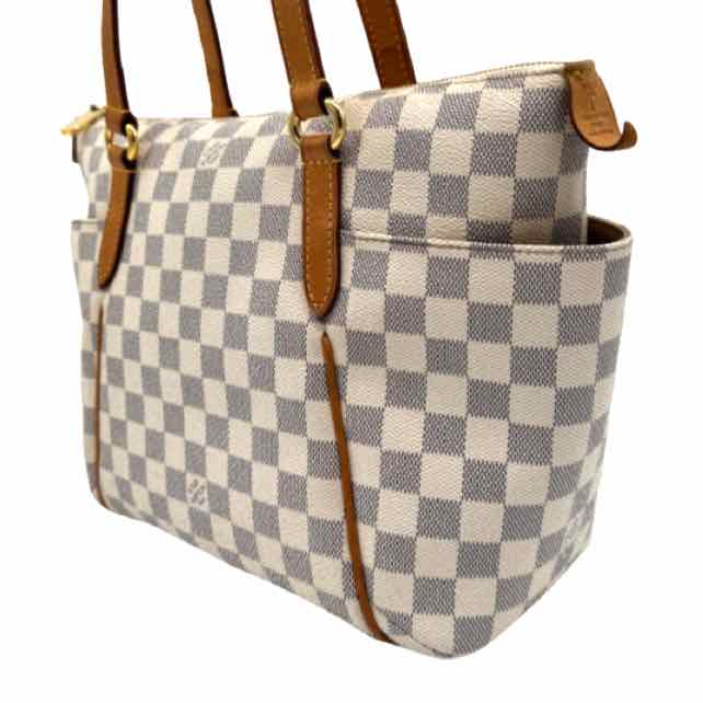 LOUIS VUITTON Damier Azur Totally PM Tote (Pre-Owned)