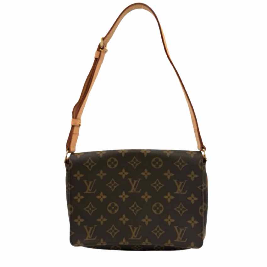LOUIS VUITTON Monogram Canvas Musette Tango Shoulder Bag (Pre-Owned)