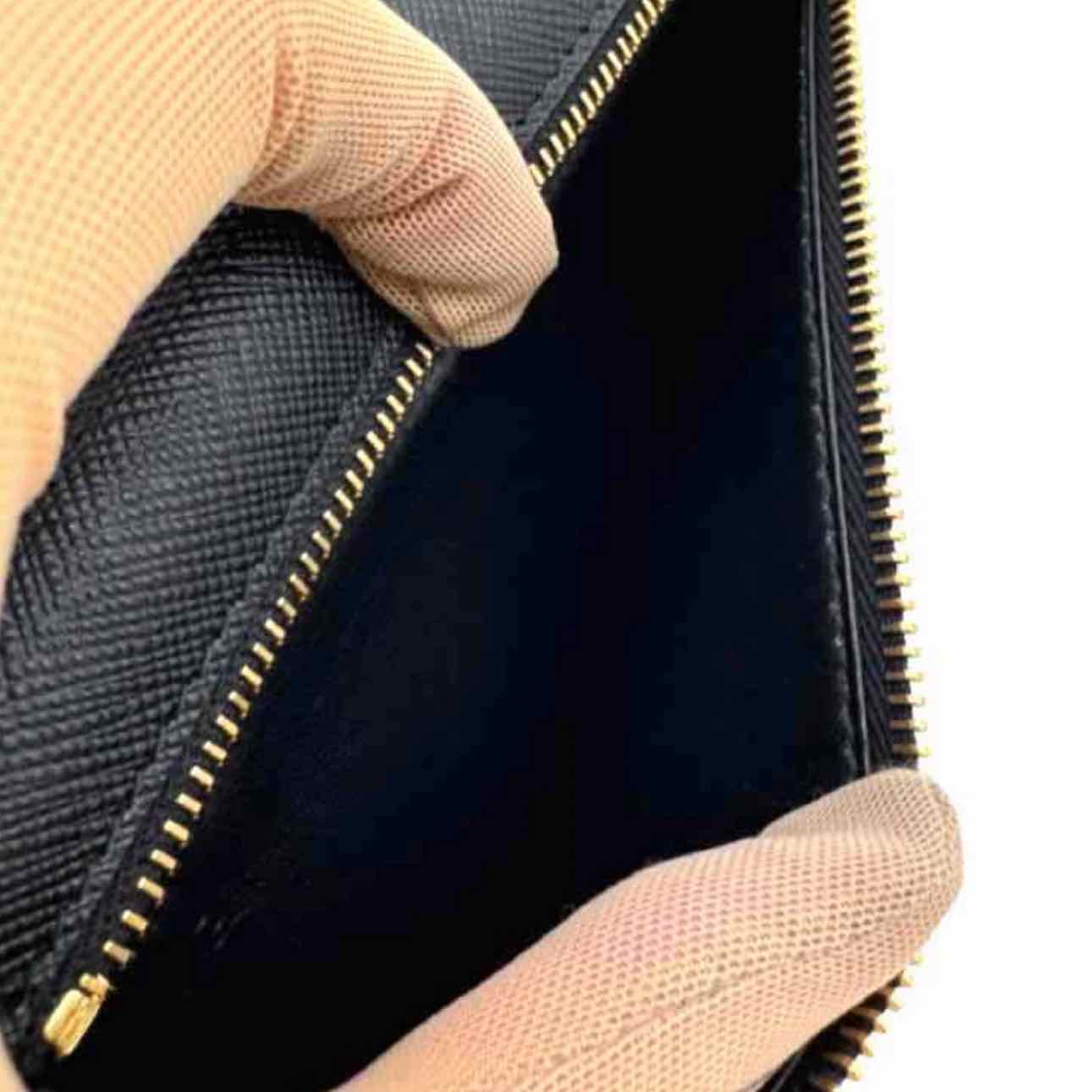 PRADA Saffiano Leather Large Wallet