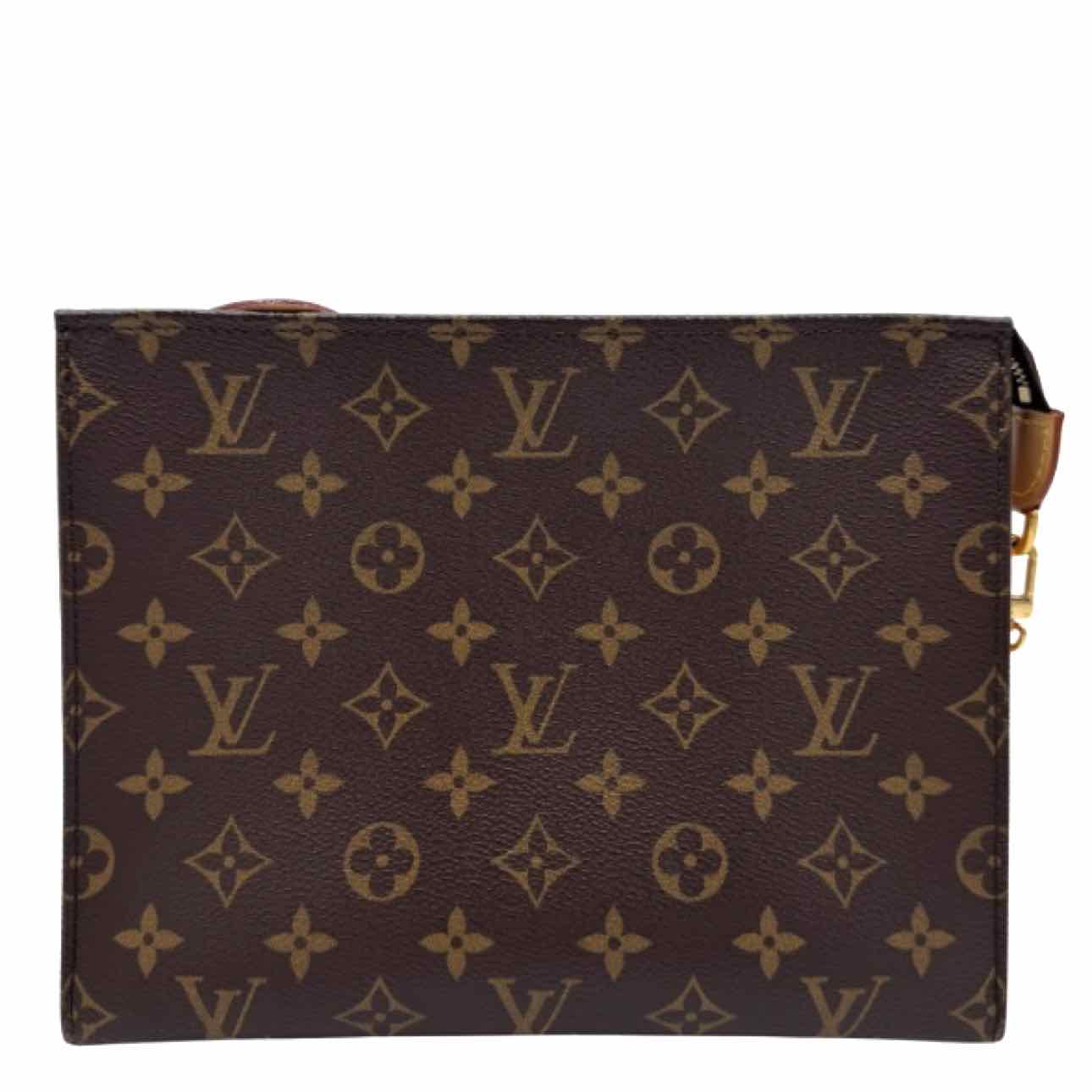 LOUIS VUITTON Monogram Canvas Toiletry Pouch on Chain