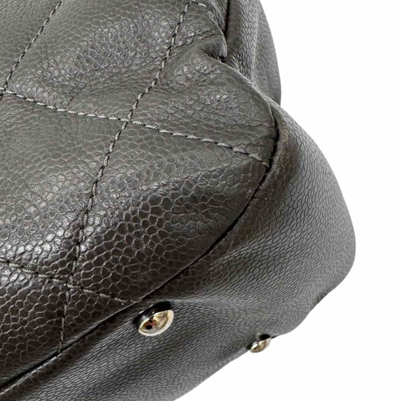 CHANEL CC Timeless Grey Tote Bag