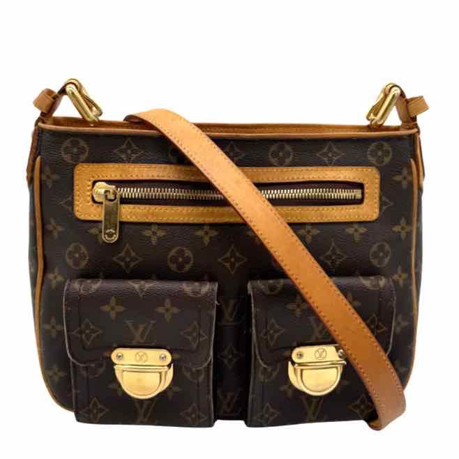 LOUIS VUITTON Monogram Canvas Hudson GM Messenger Bag (Pre-Owned)