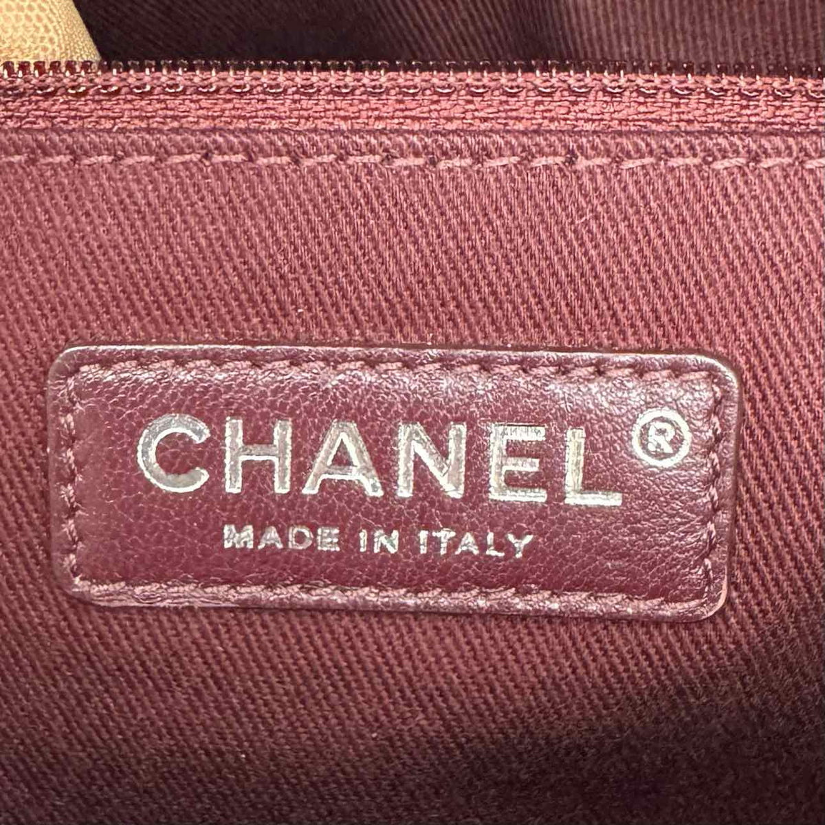 CHANEL Diamond Quilted Calfskin Paris Edinburgh Coco Flap Bag Burgundy